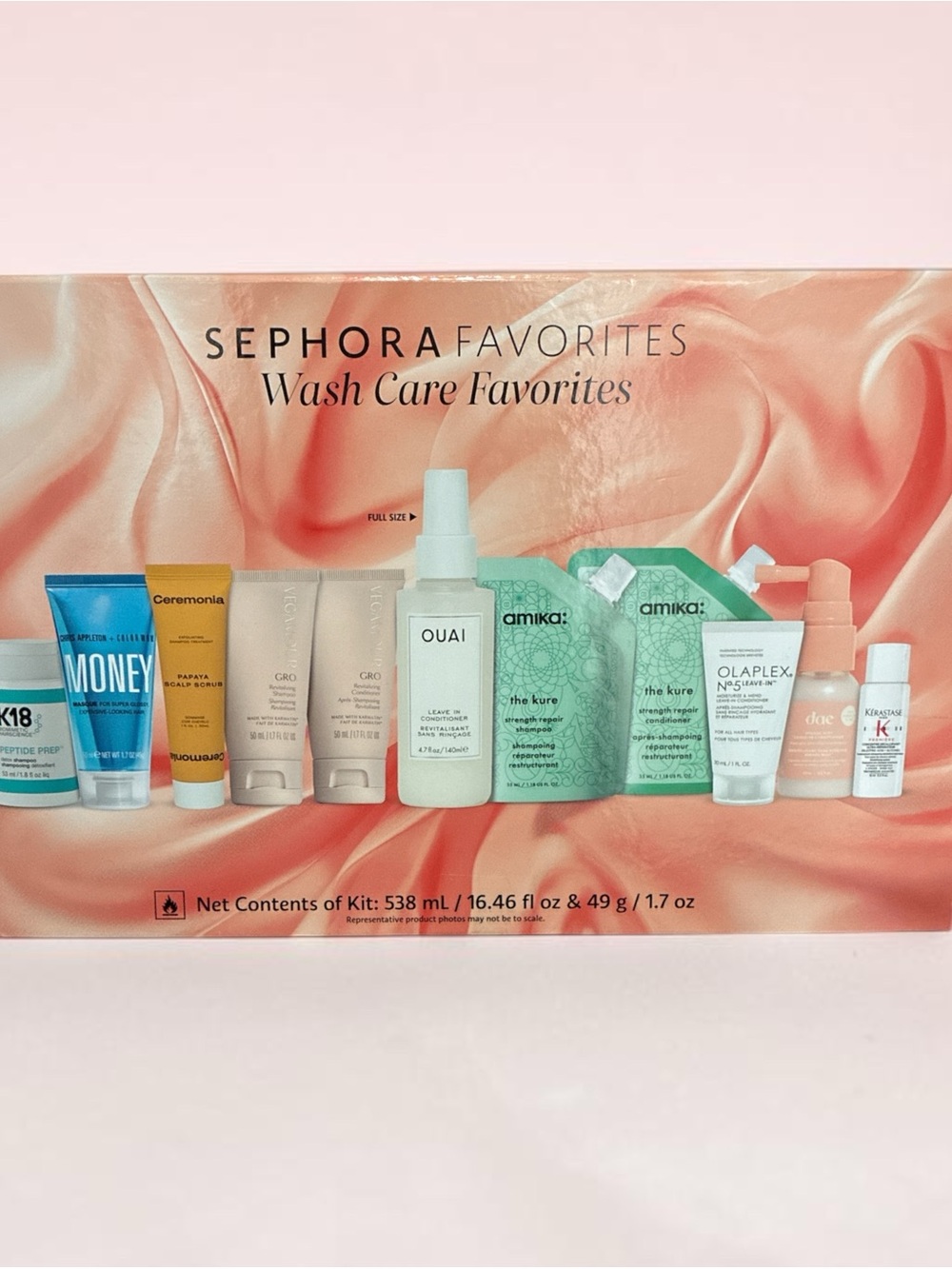 Sephora Favorites Wash Care Favorites Haircare Set NIB OUAI K18 Olaplex Amika